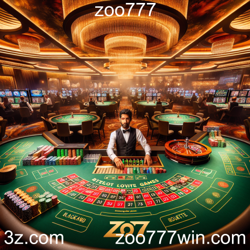 Experiência Imersiva no Cassino Ao Vivo do Zoo777